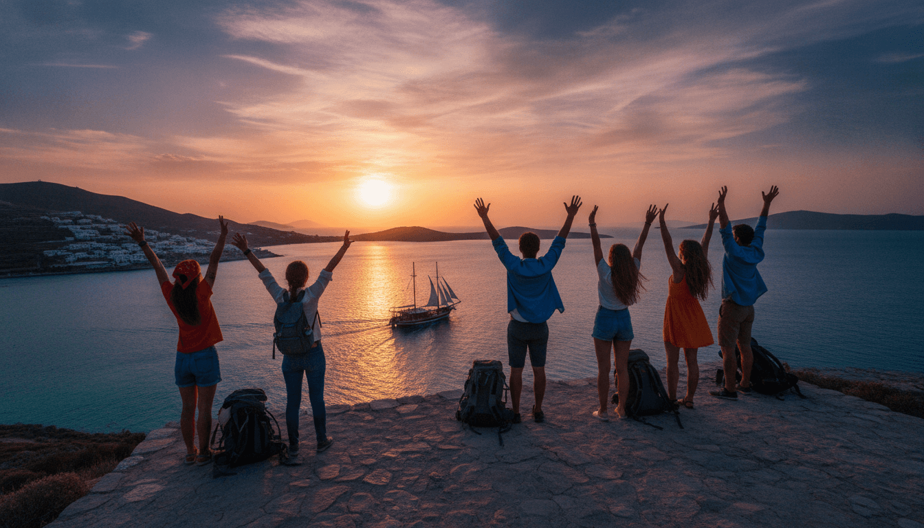 Sailing Greece: Athens to Mykonos — Self-Launched Island Hopper