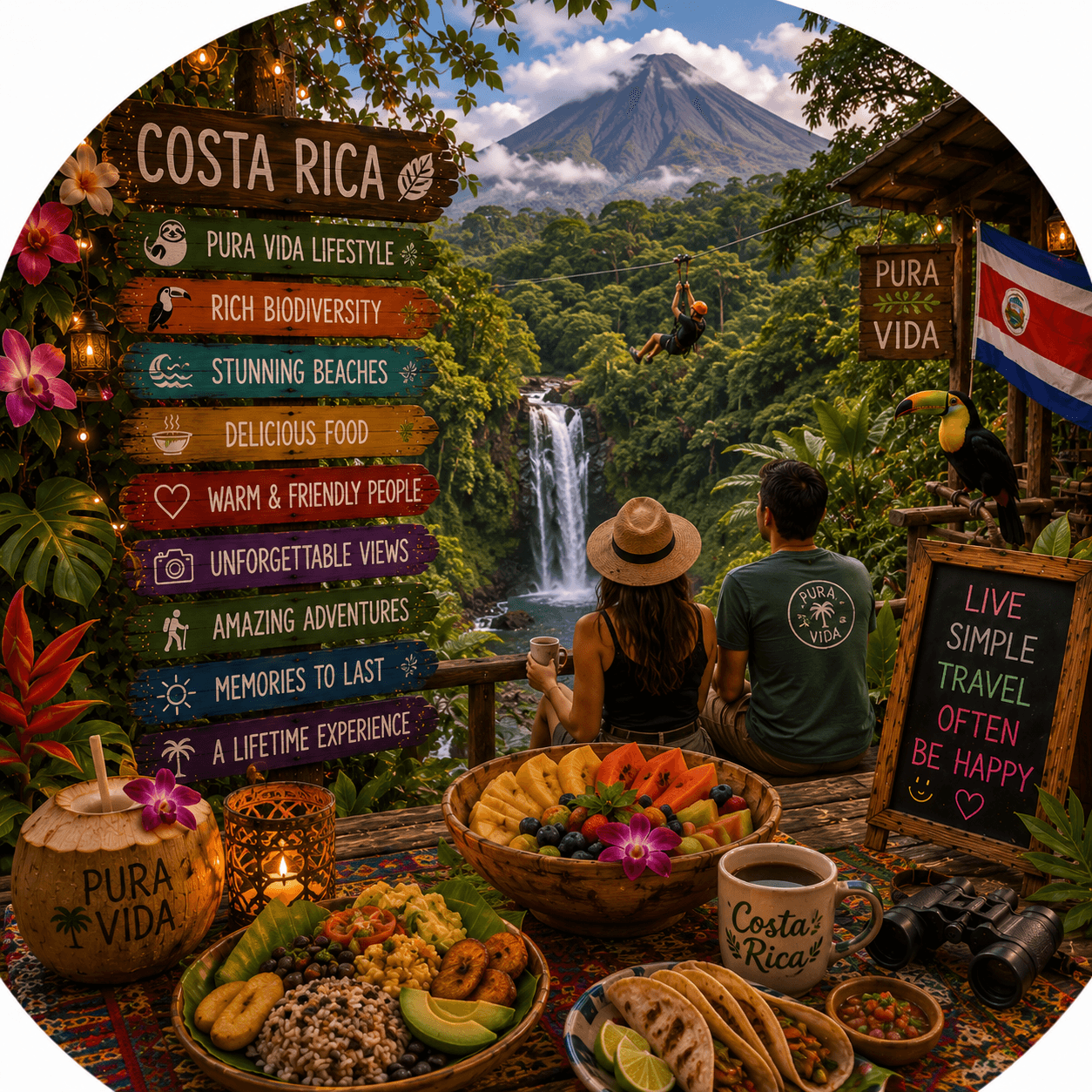Mexico, Belize, Guatemala & Costa Rica