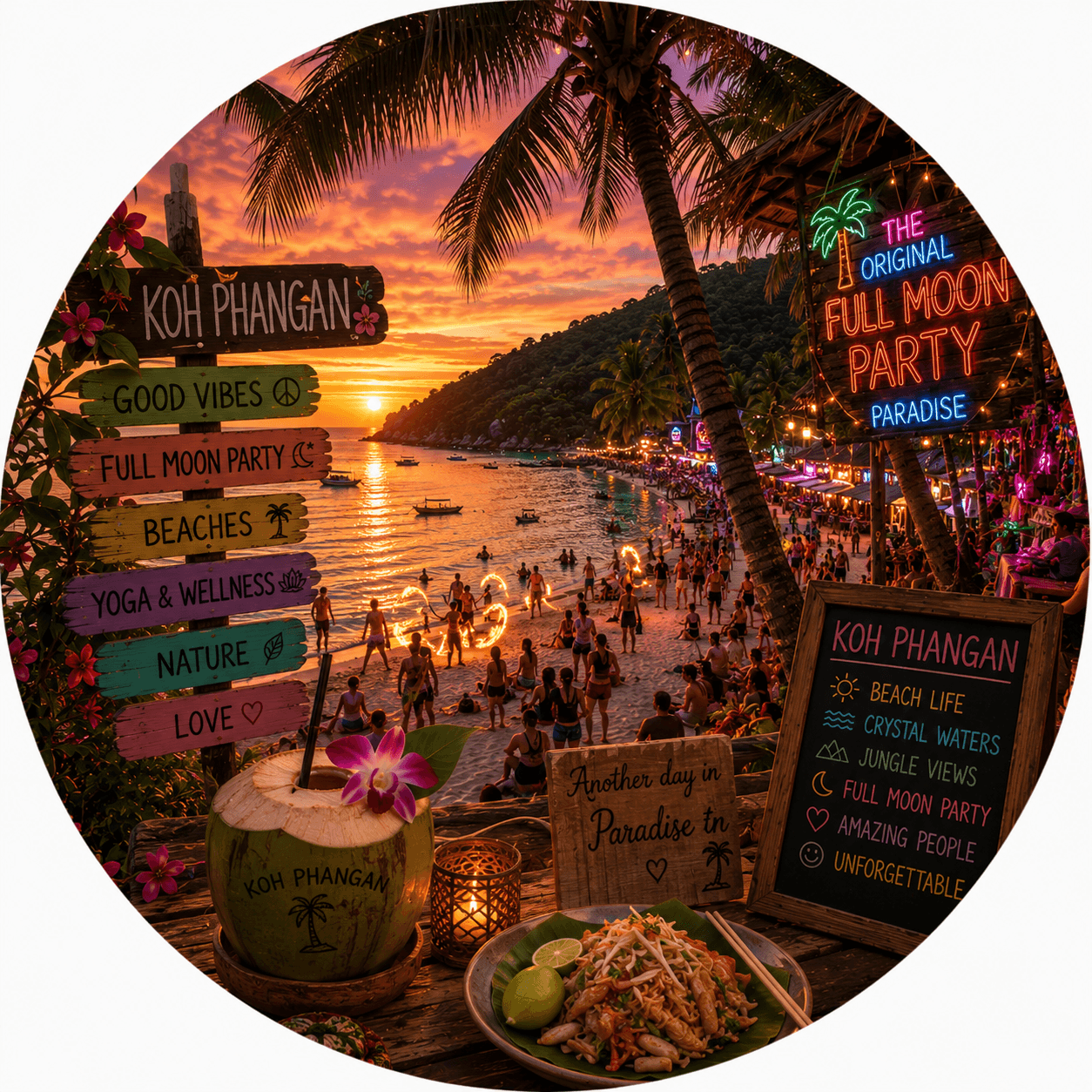 Koh Phangan, Thailand