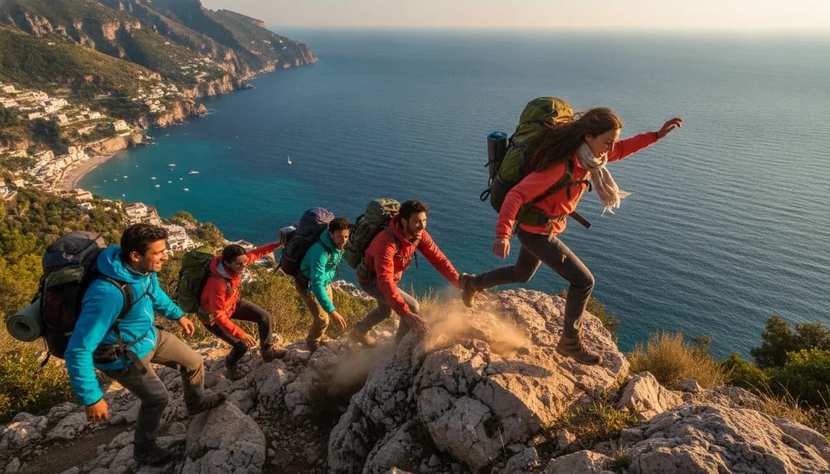 Amalfi Coast & Lattari Mountains, Italy