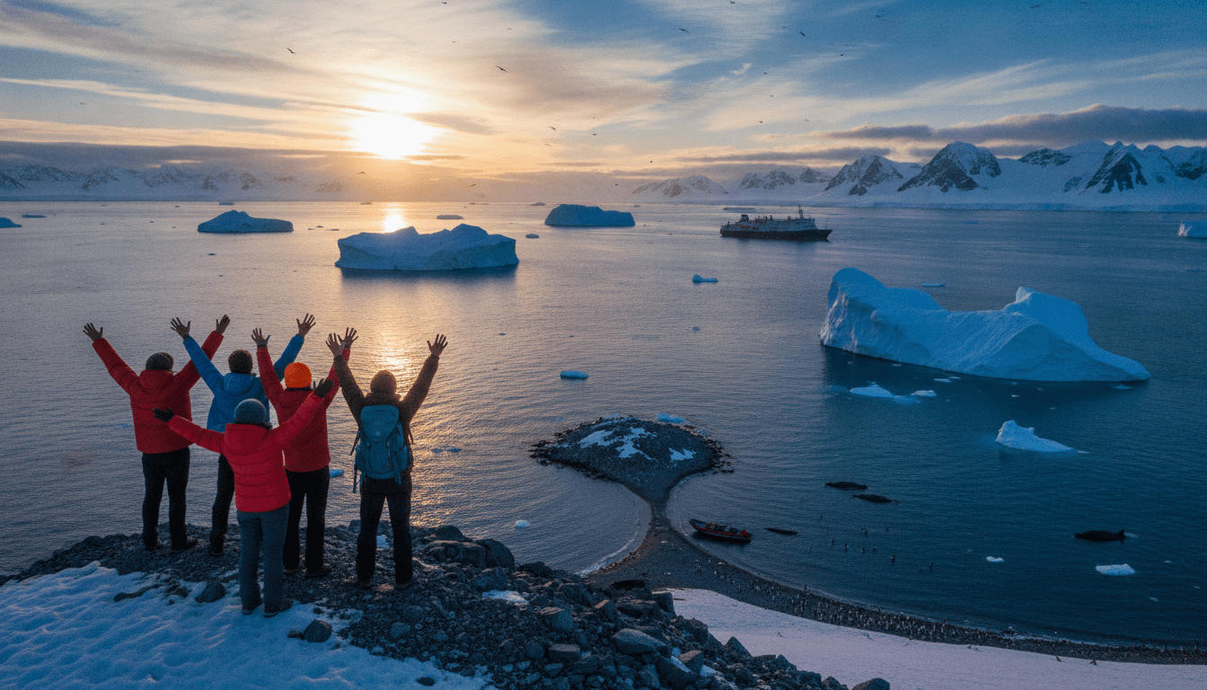 Quest for the Antarctic Circle: Self-Launched Expedition