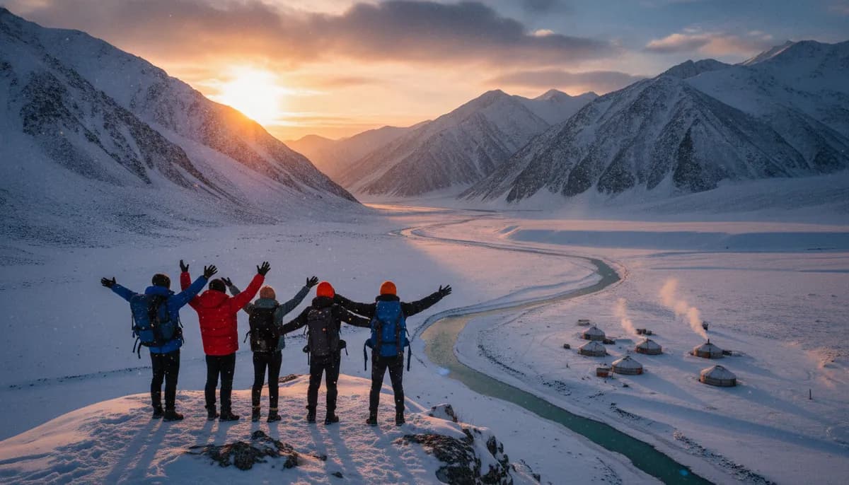 Snow, Saunas and Yurts in Kyrgyzstan — Self-Launched Winter Adventure