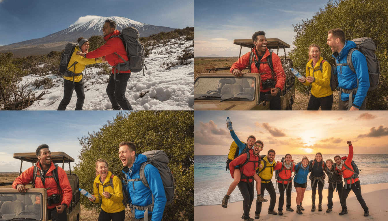 Kilimanjaro, Serengeti & Zanzibar — Self-Launched