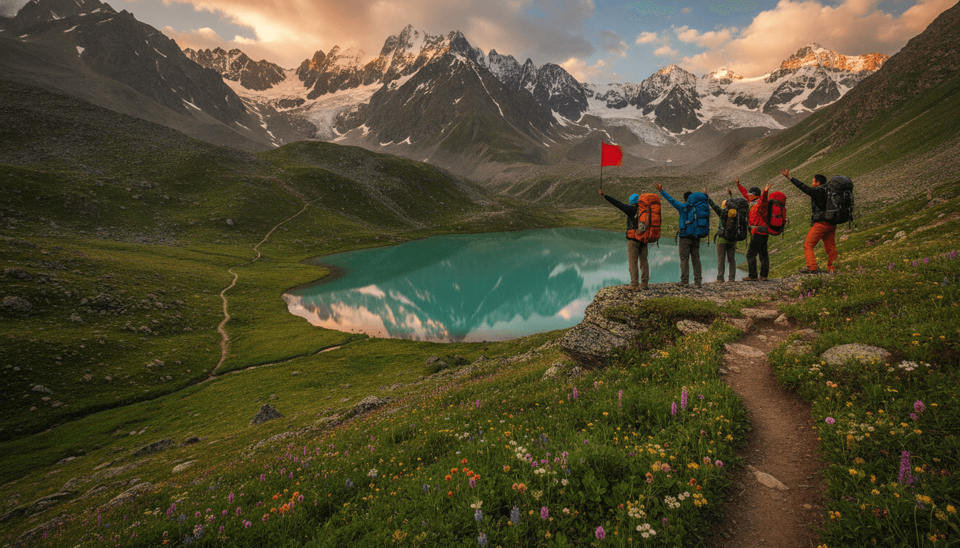 Kyrgyzstan Walking Explorer: Self-Launched Edition
