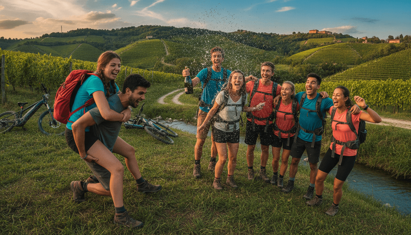 Self-Launched: Hike, E-Bike & Wine in Italy's Prosecco Hills