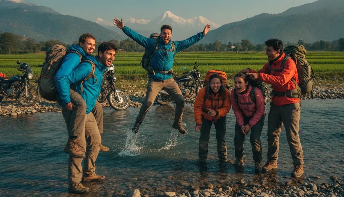 Nepal Motorbike Loop: Kathmandu, Chitwan, Lumbini & Pokhara (Self-Launched)