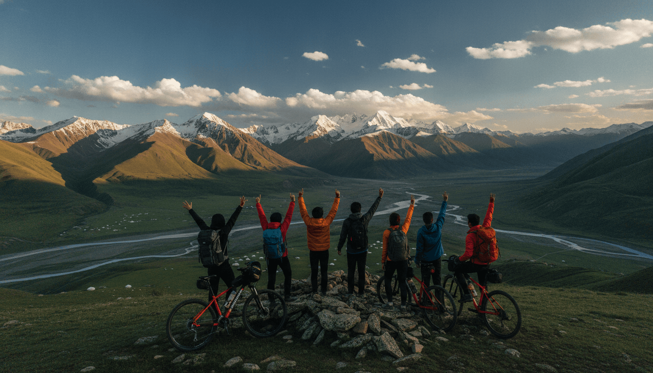 Cycle the Wild Heart of Kyrgyzstan: Self-Launched Edition