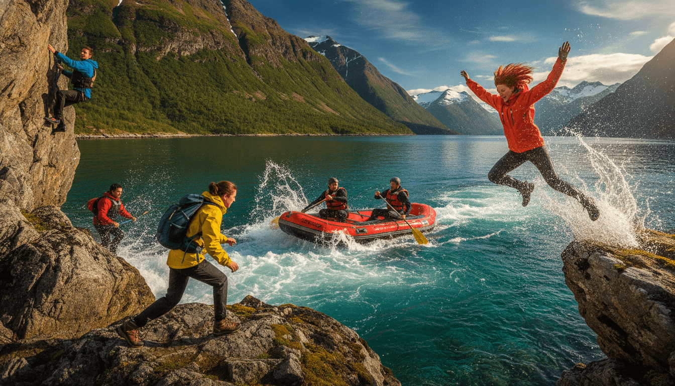 Norwegian Arctic Encompassed — Self-Launched