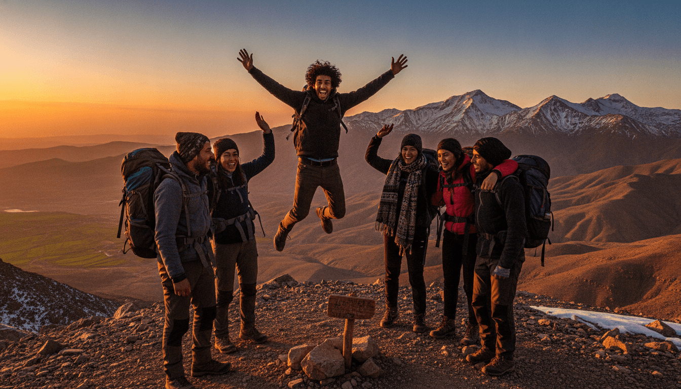 Climb Mount Toubkal (4167m) in a Weekend – Self-Launched