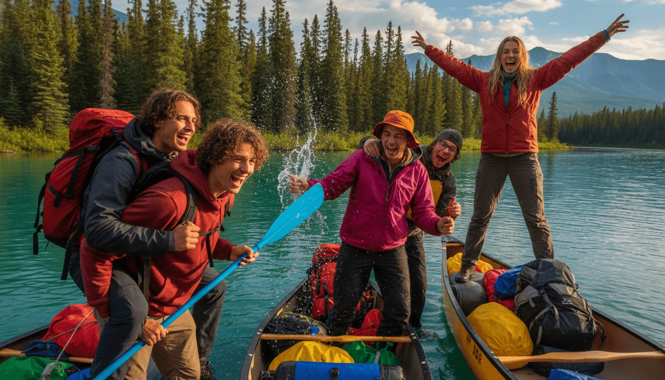 Self-Launched Canoe Expedition in the Yukon Wilderness