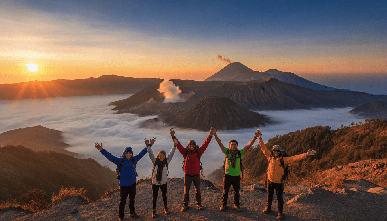 Classic Java Self-Launched: Borobudur, Solo & Mt Bromo