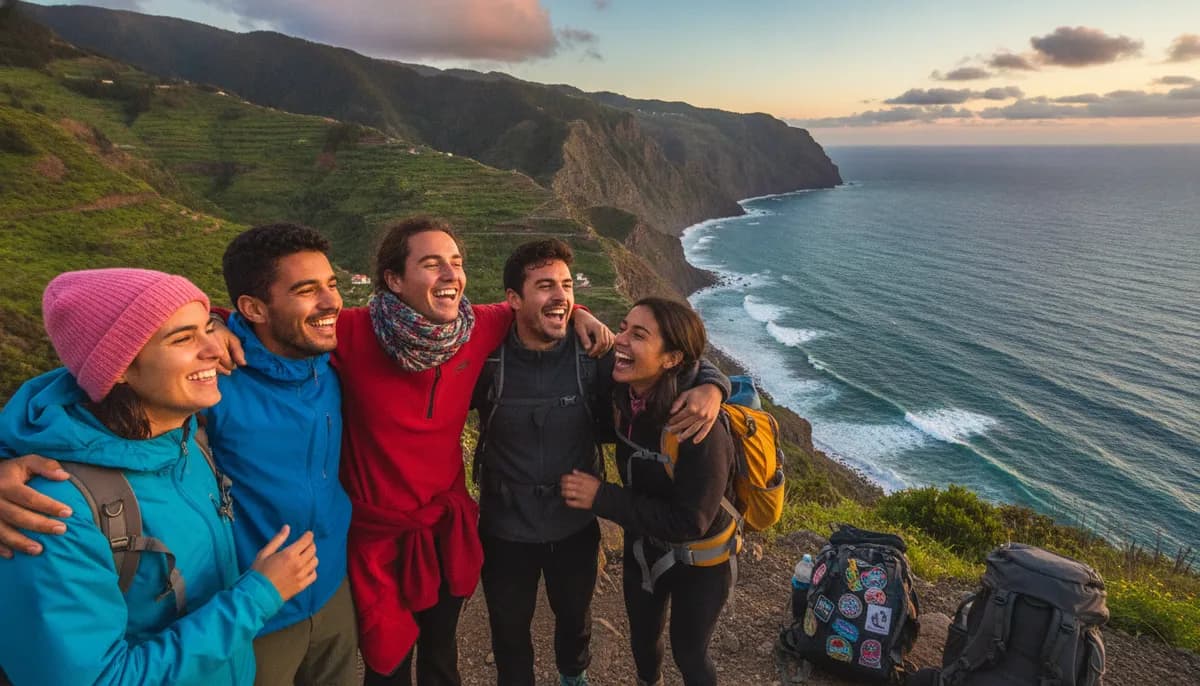 Self-Launched Coast to Coast Traverse of Madeira
