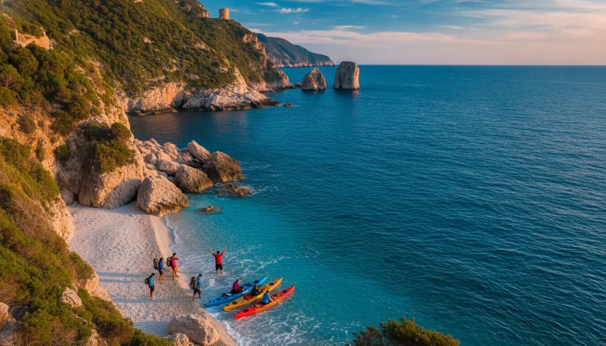 Self-Launched Sea Kayaking on Italy's Cilento Coast
