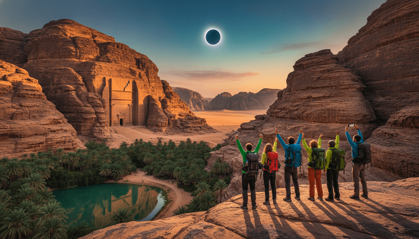 Self-Launched Saudi Arabia Explorer – Total Eclipse