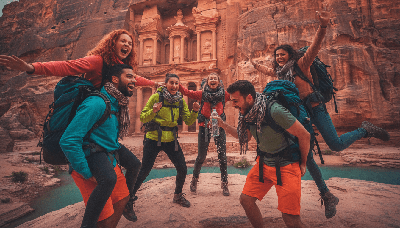 Self-Launched Kingdoms of Jordan: Petra, Wadi Rum & the Dead Sea
