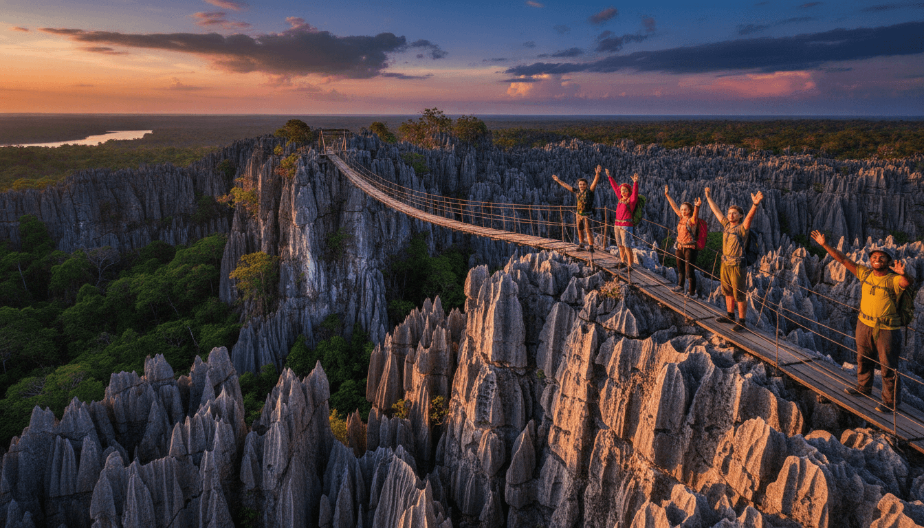 Western Madagascar (Antananarivo, Kirindy, Tsingy de Bemaraha, Morondava)