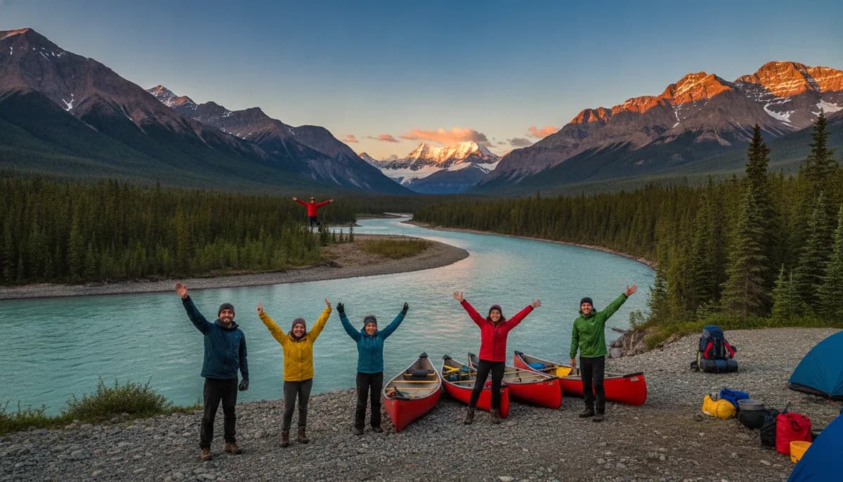 Self-Launched Canoe Expedition in the Yukon Wilderness