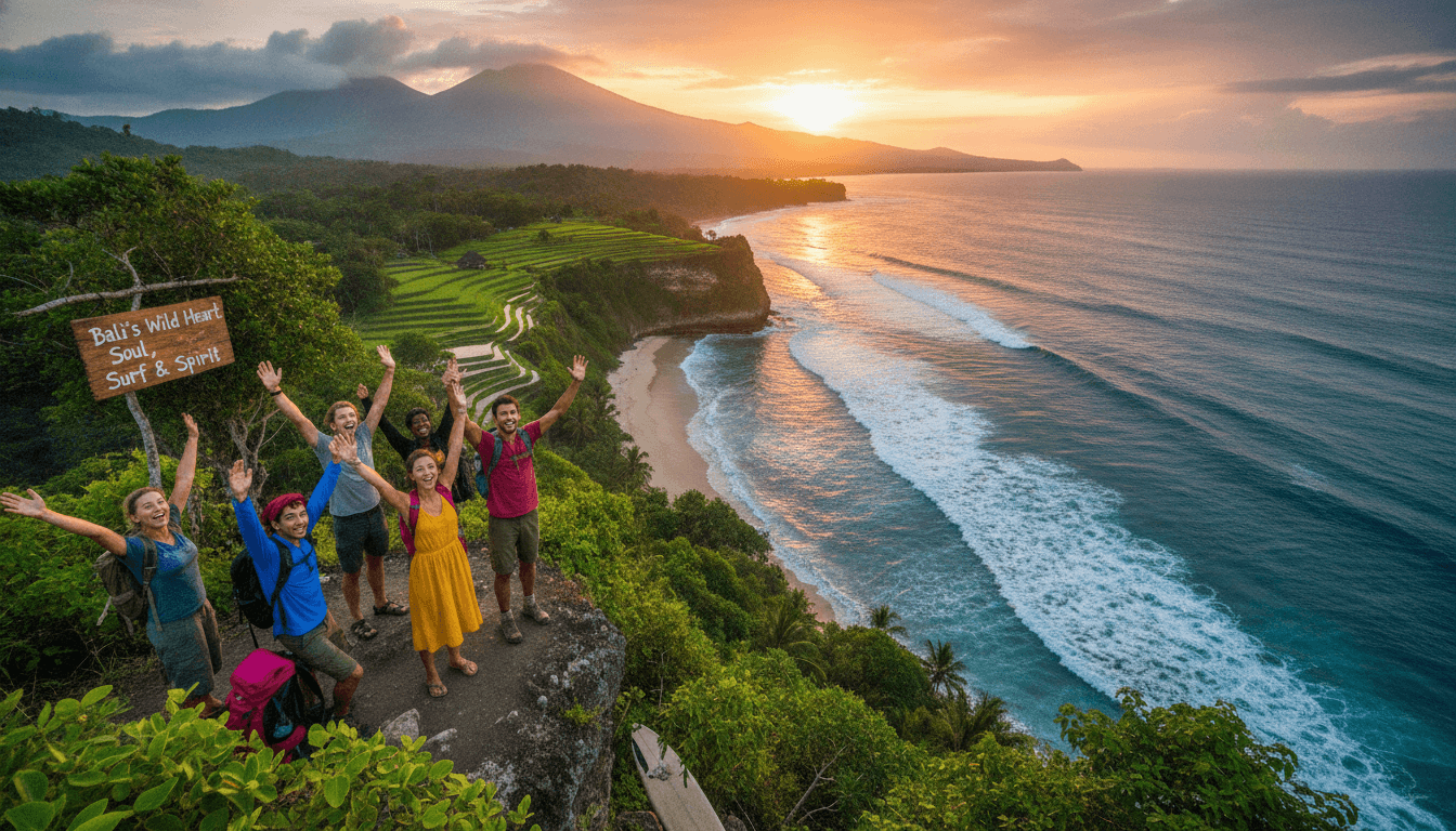 Bali's Wild Heart: Soul, Surf & Spirit — Self-Launched