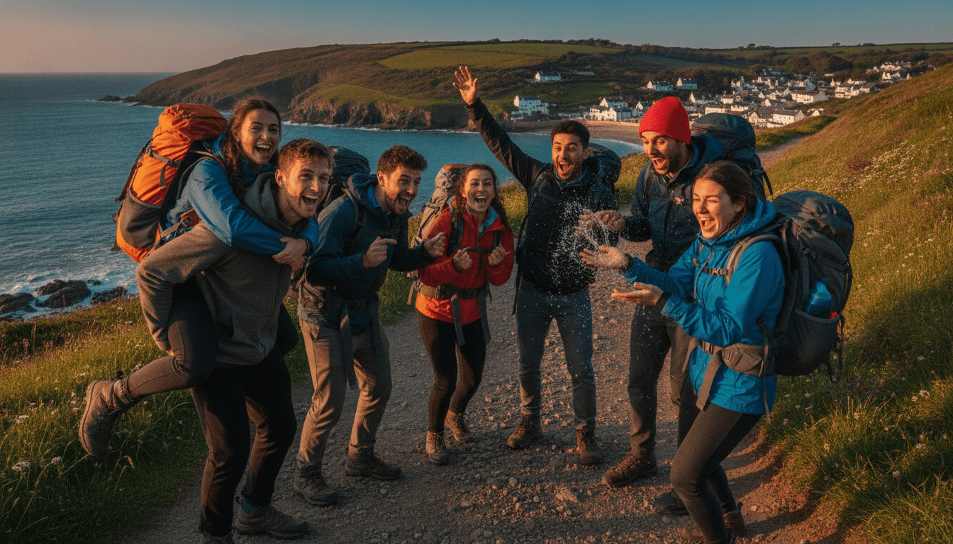 Self-Launched Walking in Cornwall: Padstow to Charlestown