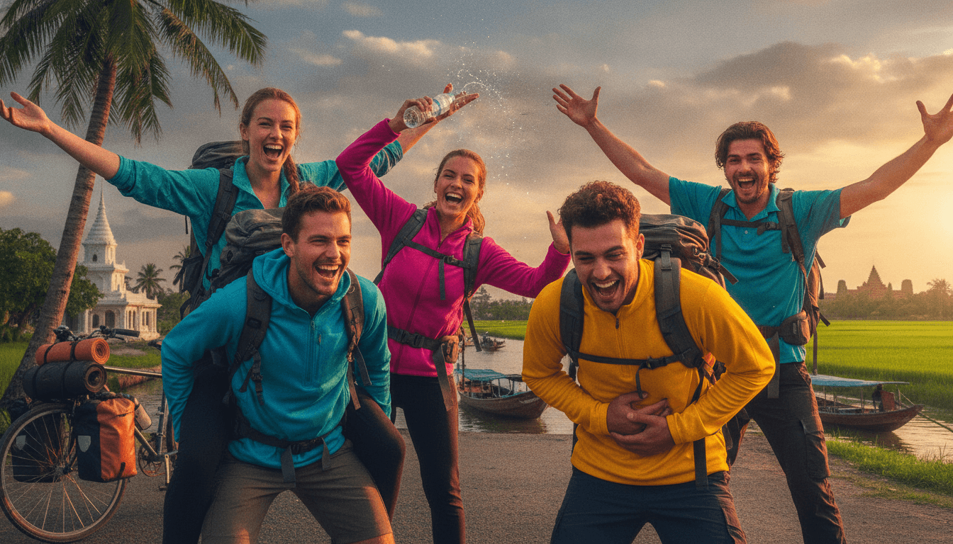 Self-Launched Cycle Indochina: Ho Chi Minh City to Siem Reap
