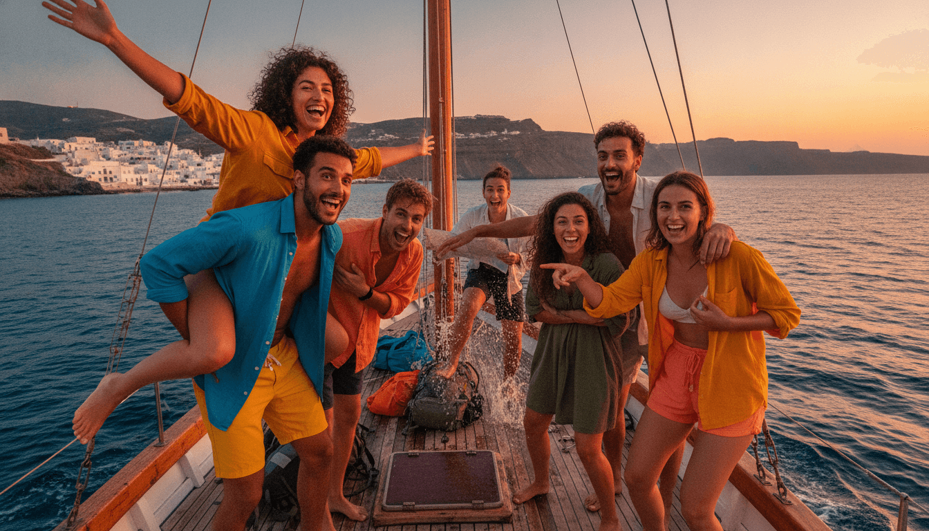 Self-Launched Greek Islands Sailing: Santorini to Kos