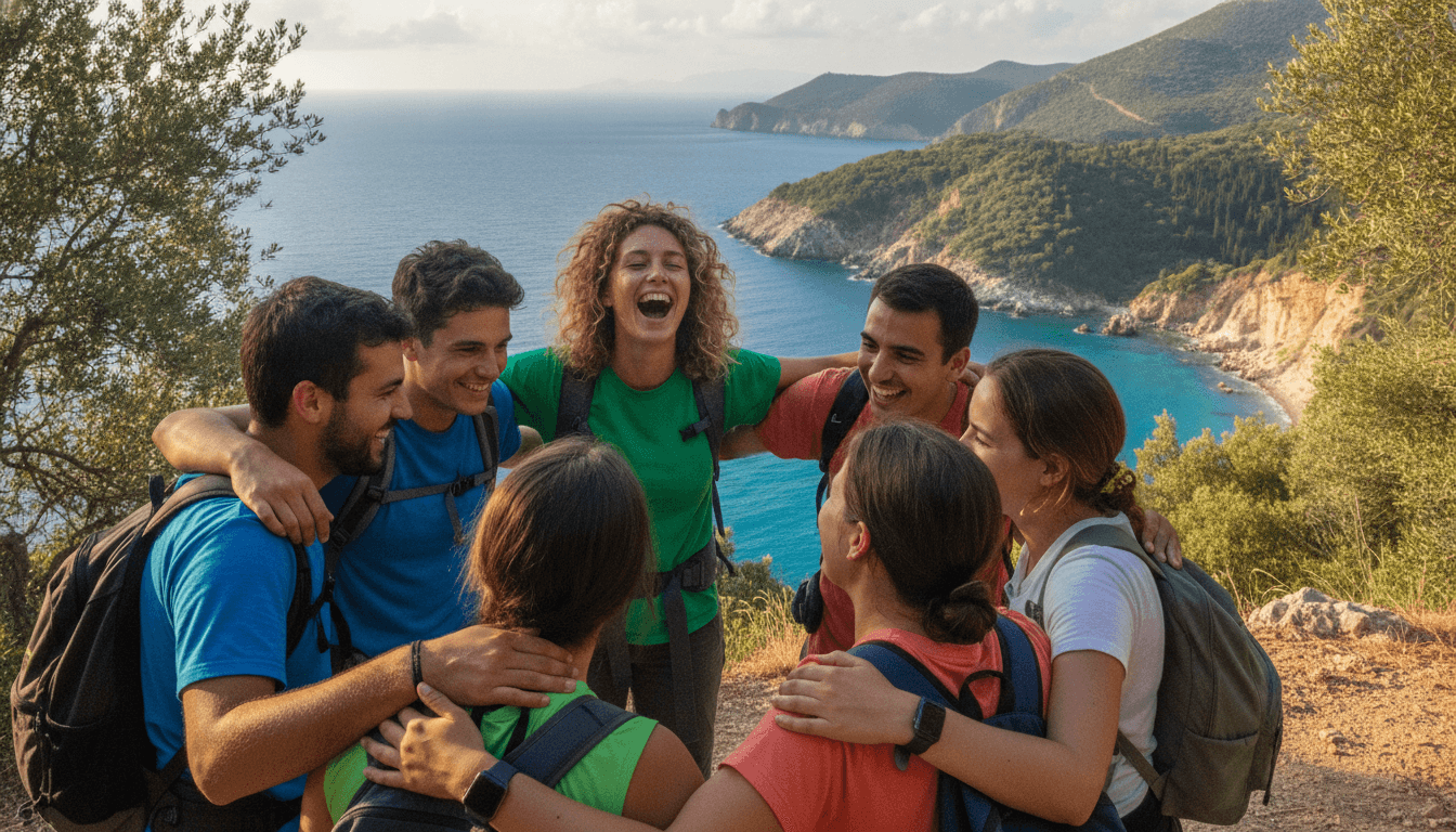 Corfu Trail Hiking Highlights: Self-Launched