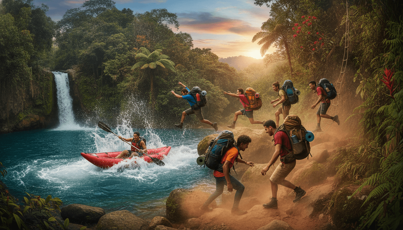 Costa Rica Adventure — Self-Launched 16-Day Backpacker Version