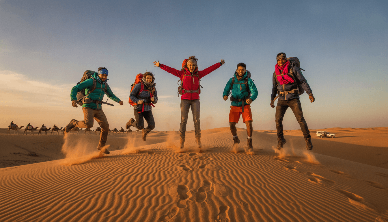 Self-Launched Marrakech to Erg Chigaga Desert Adventure