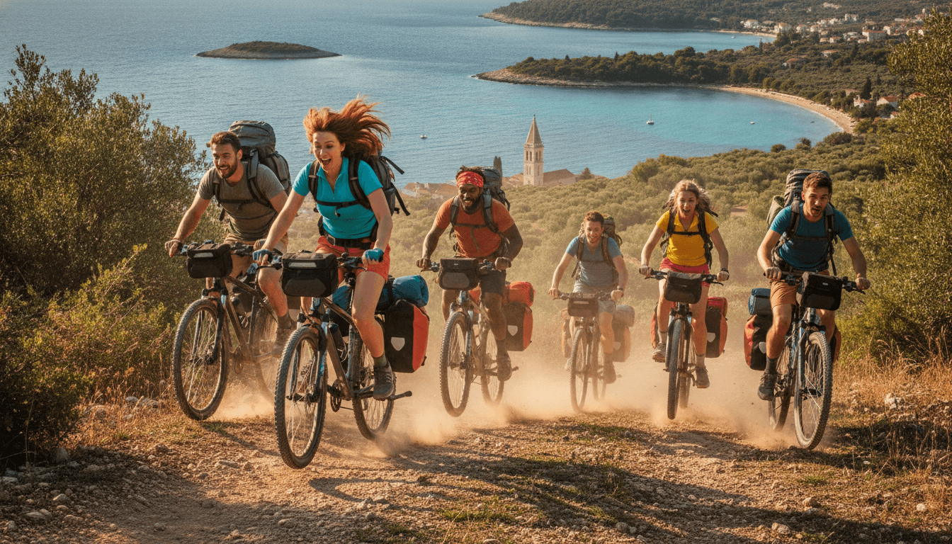 Self-Launched Cycling Croatia's Istrian Peninsula