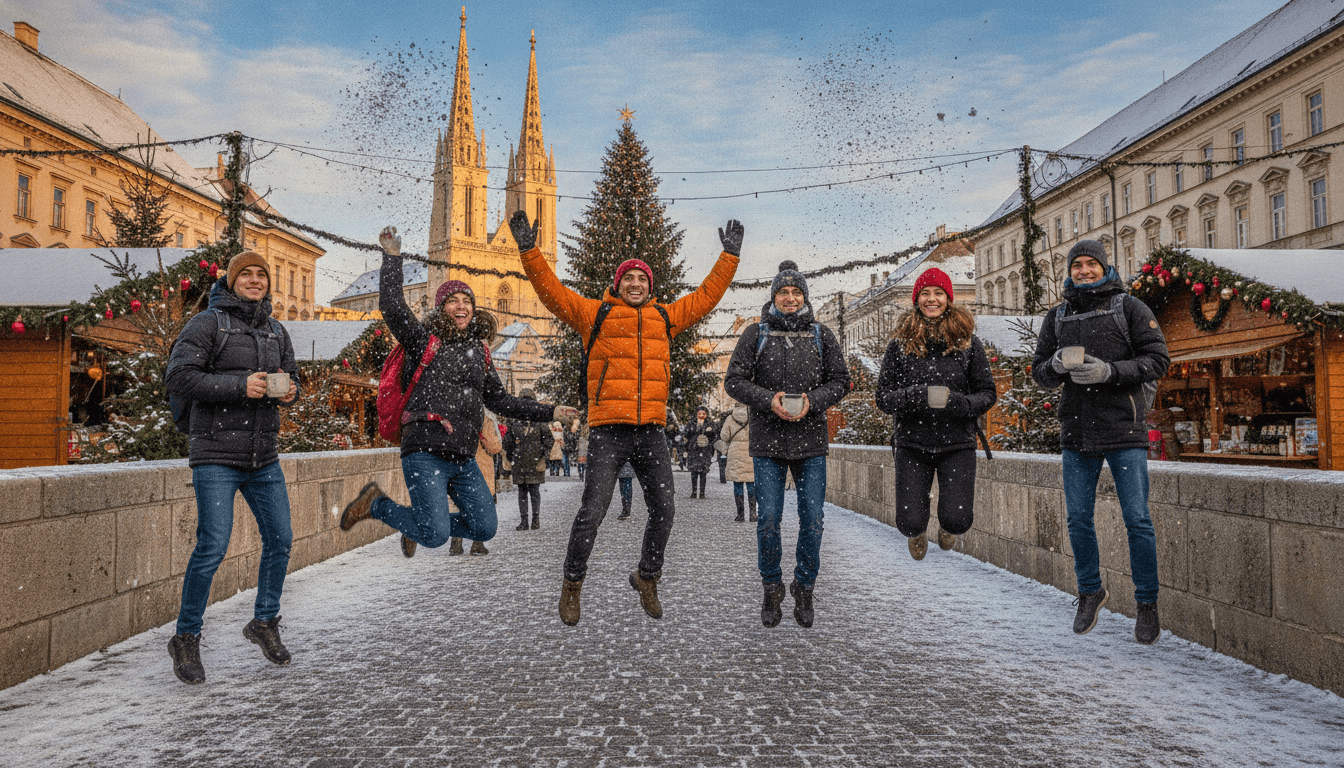 Self-Launched Christmas Markets: Zagreb to Budapest