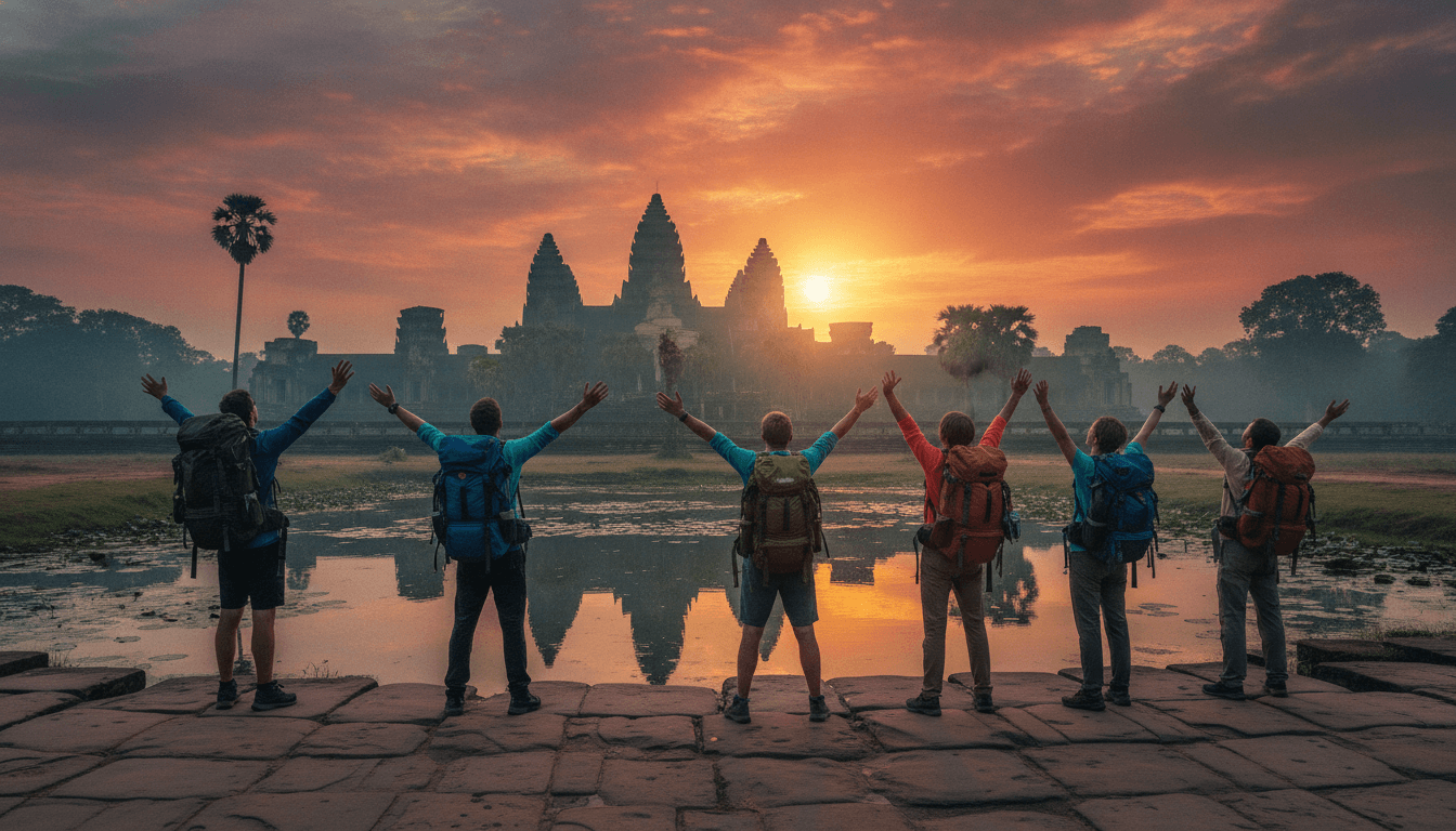 Self-Launched Angkor Wat & Phnom Penh Adventure