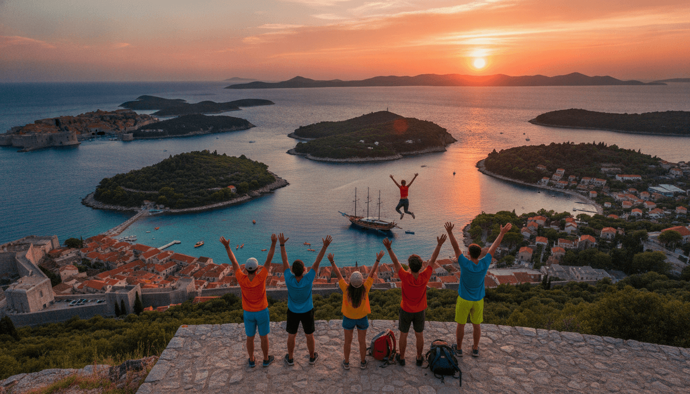 Adriatic Explorer: Self-Launched Island-Hopping from Dubrovnik to Split (8 Days)