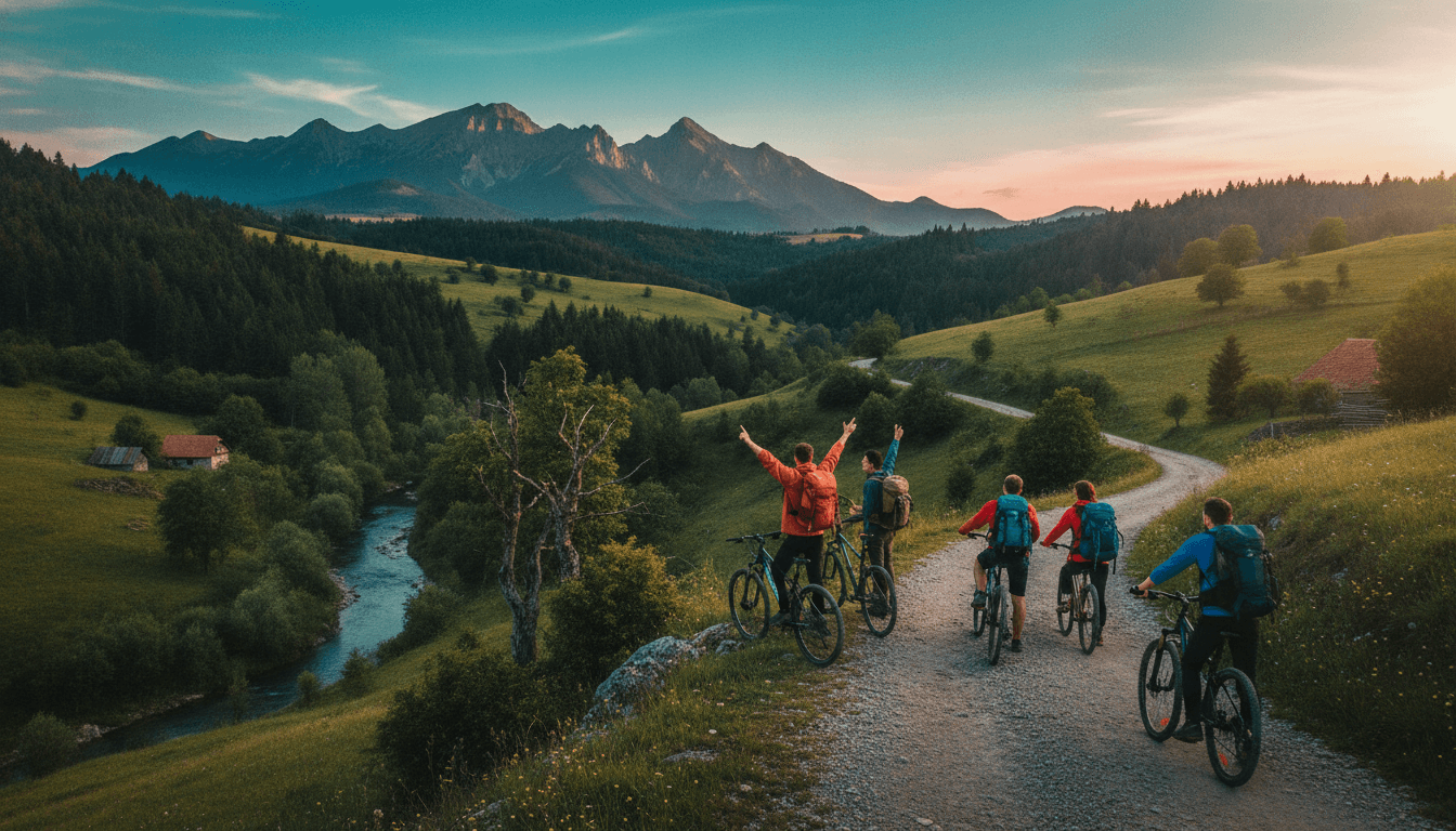 Cycle the Backroads of Transylvania – Self-Launched