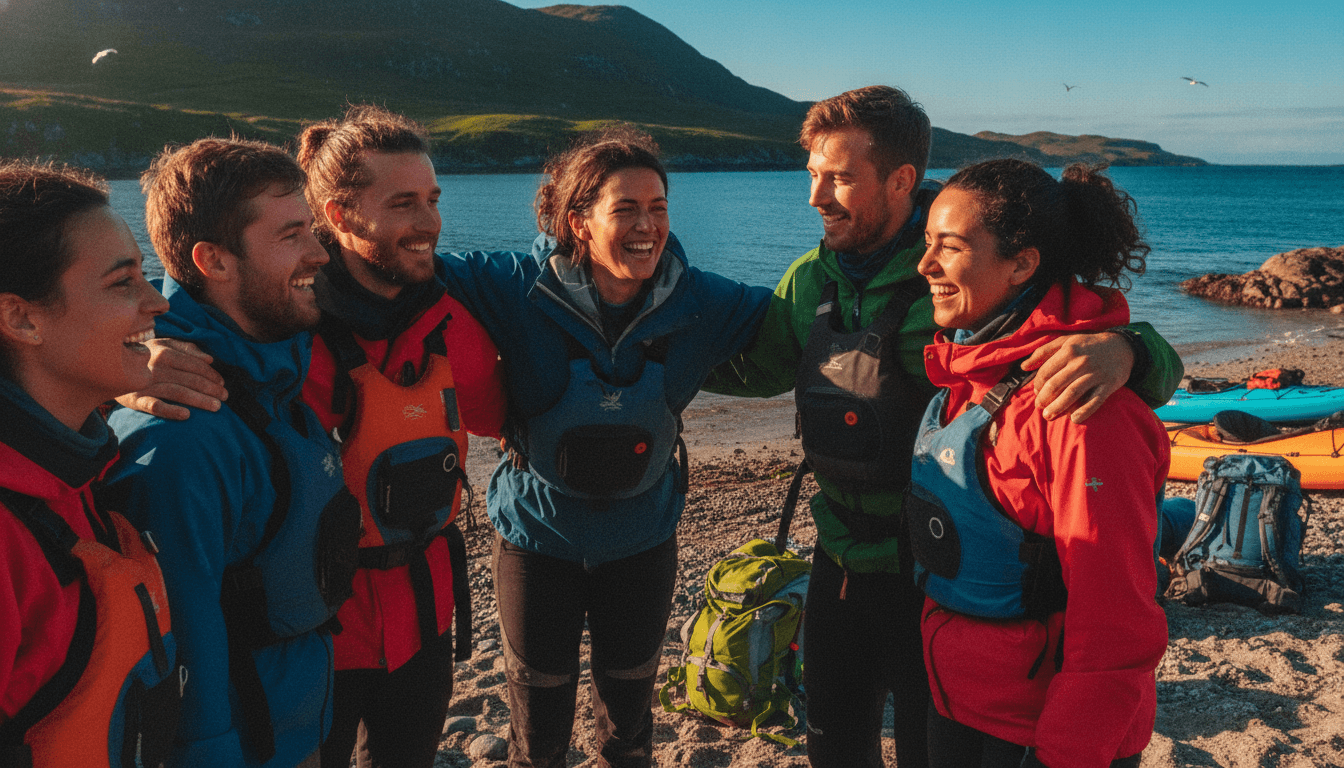 Self-Launched Sea Kayak & Wild Camp: West Coast of Scotland