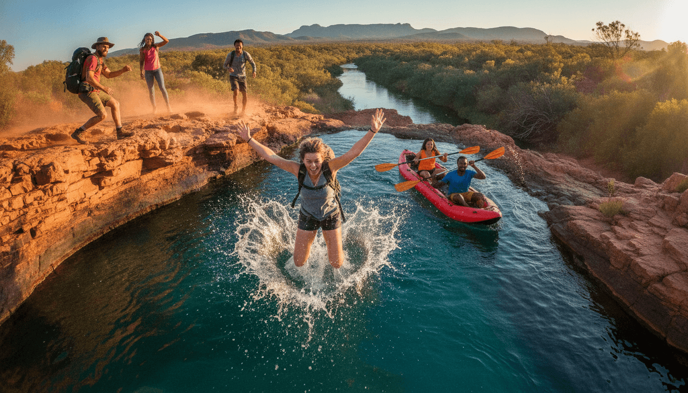 The Red Centre to Adelaide — Self-Launched