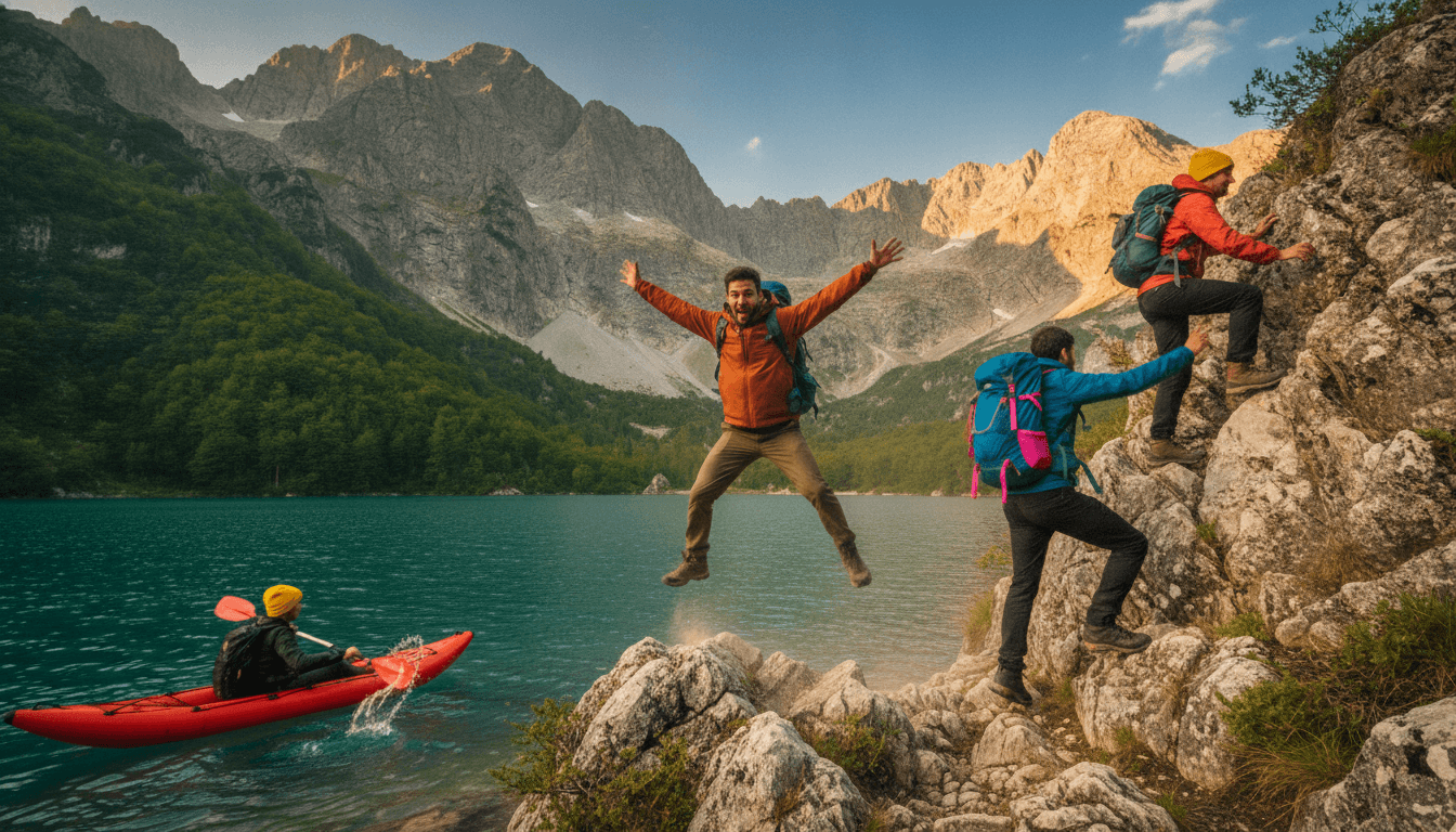 The 3 Peaks Challenge in Montenegro - Self-Launched