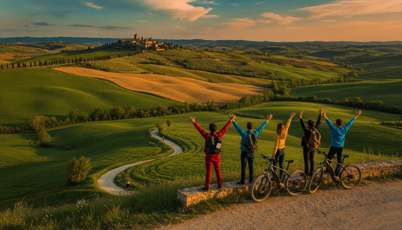 Val d'Orcia, Tuscany, Italy