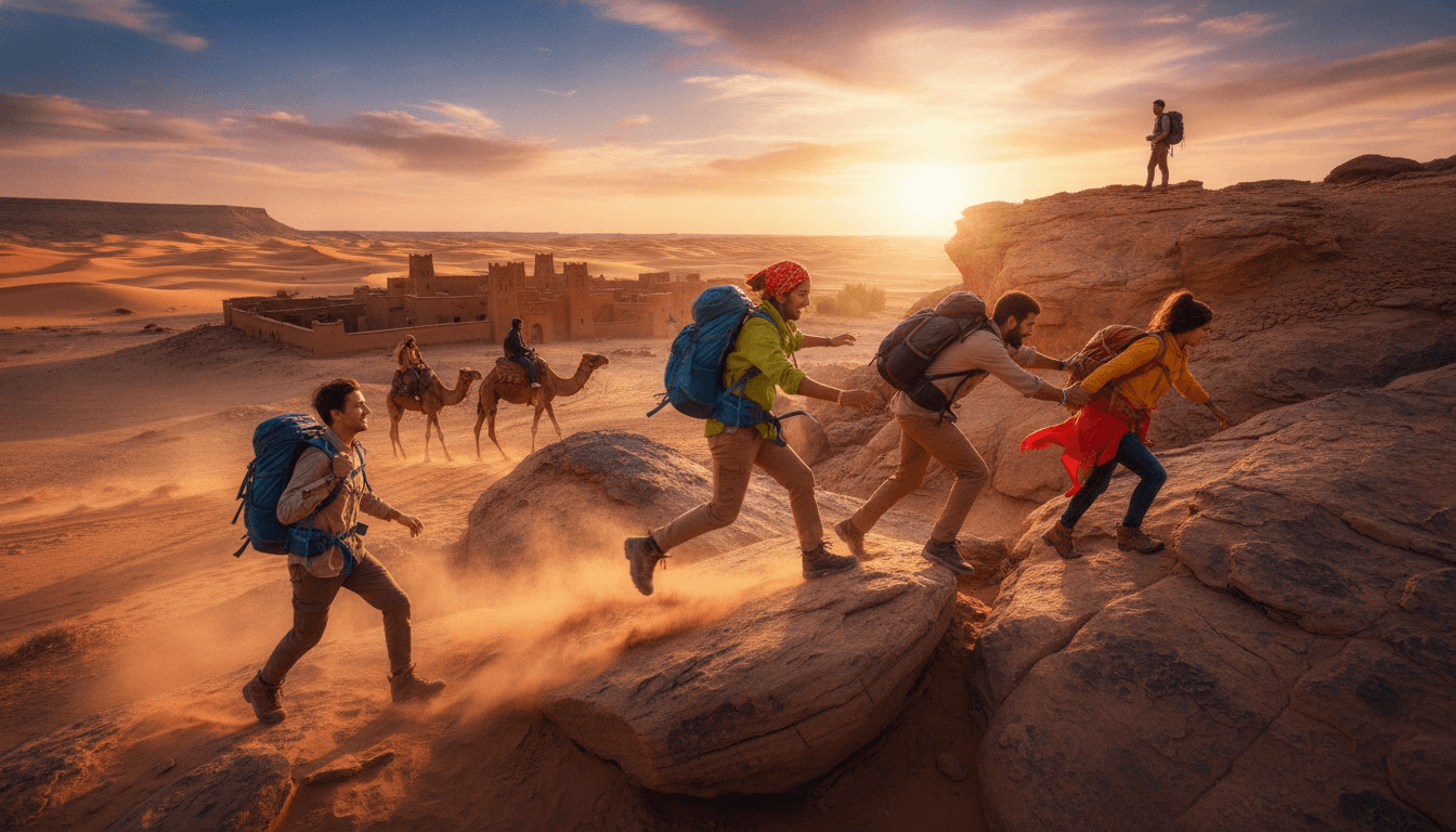 Self-Launched: Moroccan Kasbahs & Sahara Desert Camp
