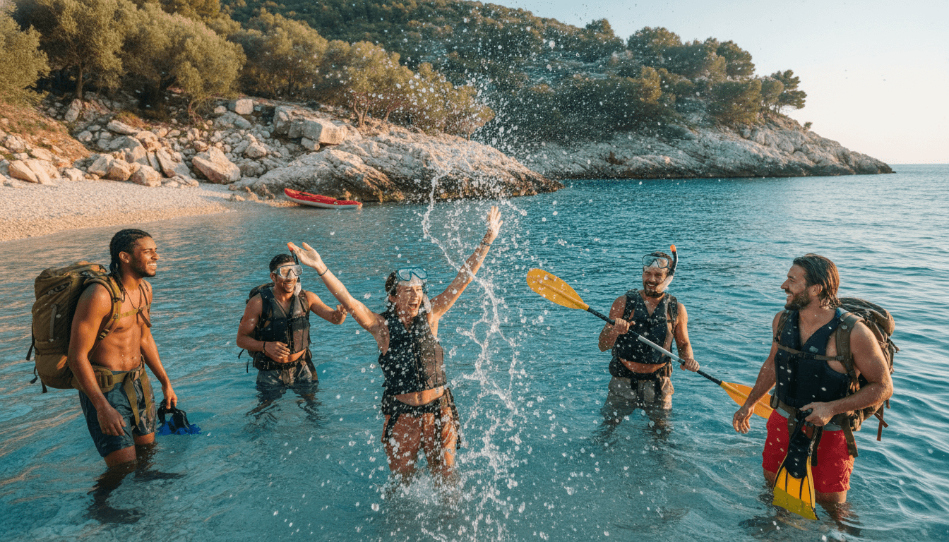 Hike, Kayak & Snorkel Solta Island – Self-Launched