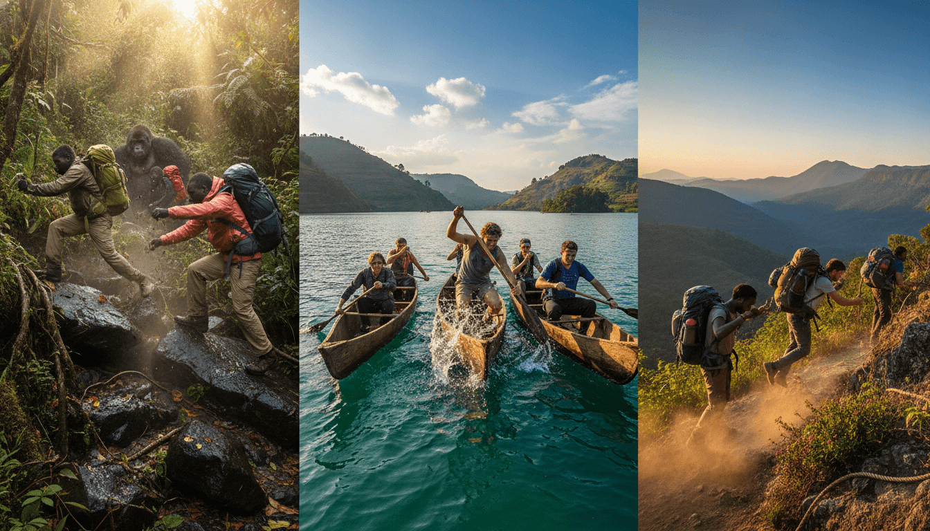 5-Day Gorilla Trekking & Lake Bunyonyi Self-Launched Adventure