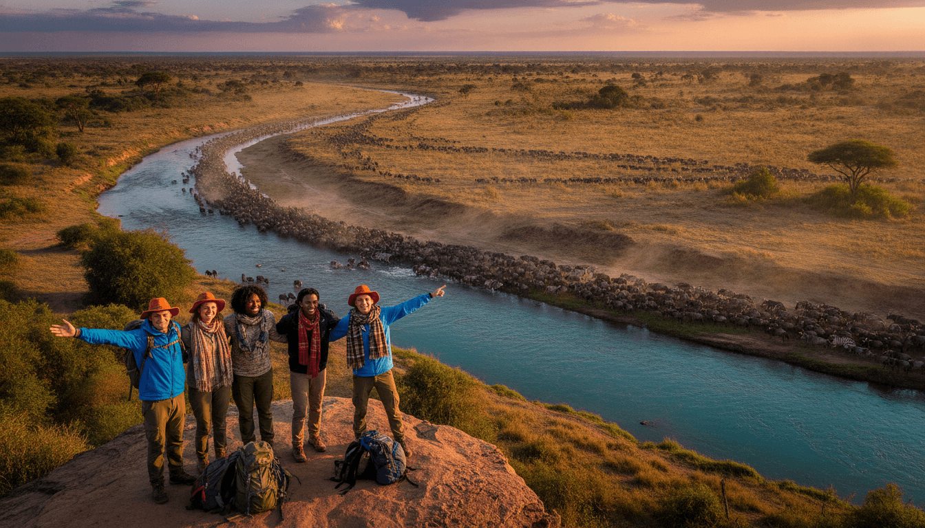 Serengeti Migration Safari — Self-Launched