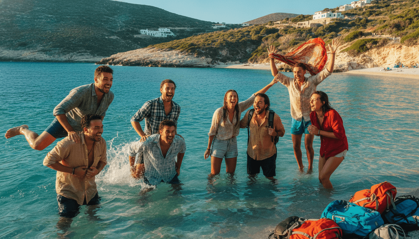 Self-Launched Greek Island Hopping in the Cyclades