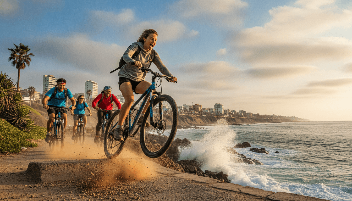Lima Day Tour: Miraflores by Bike — Self-Launched