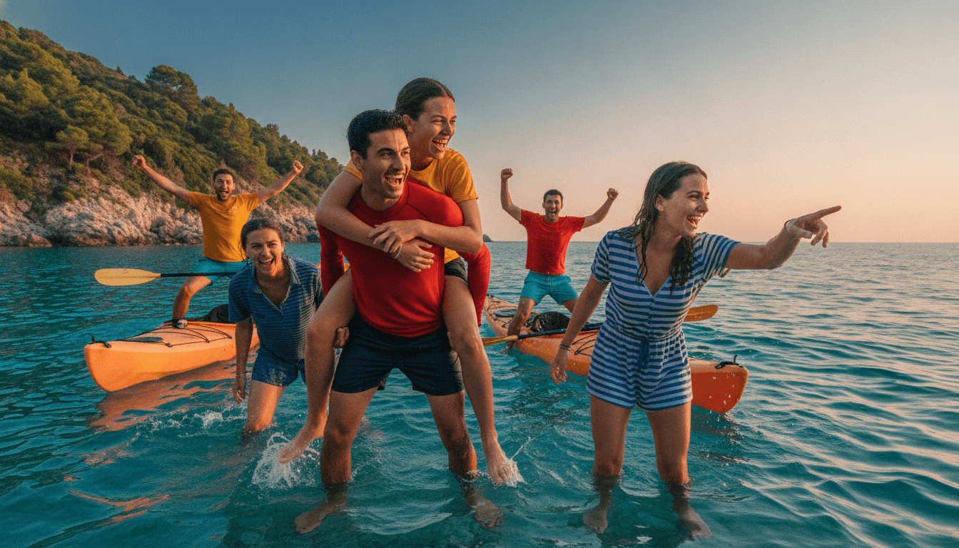 Self-Launched Sea Kayaking on Italy's Cilento Coast