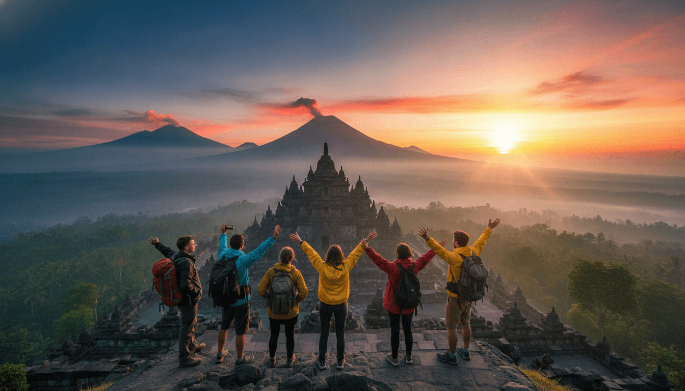 Classic Java: Borobudur & Mt Bromo — Self-Launched