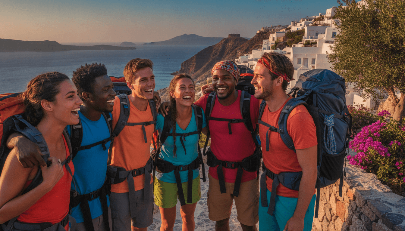 Self-Launched Walking on the Greek Islands: Santorini, Naxos & Paros