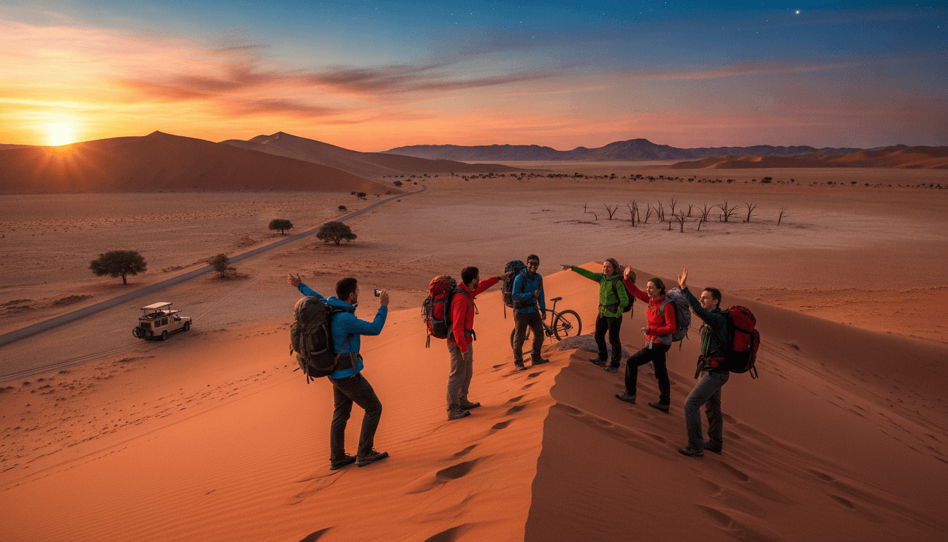 Cycle, Safari & Stargaze in Namibia — Self-Launched