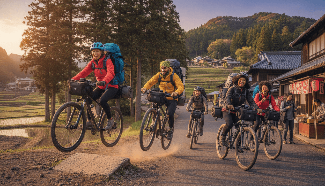 Self-Launched Cycling in Japan: Tokyo to Kyoto by Bike