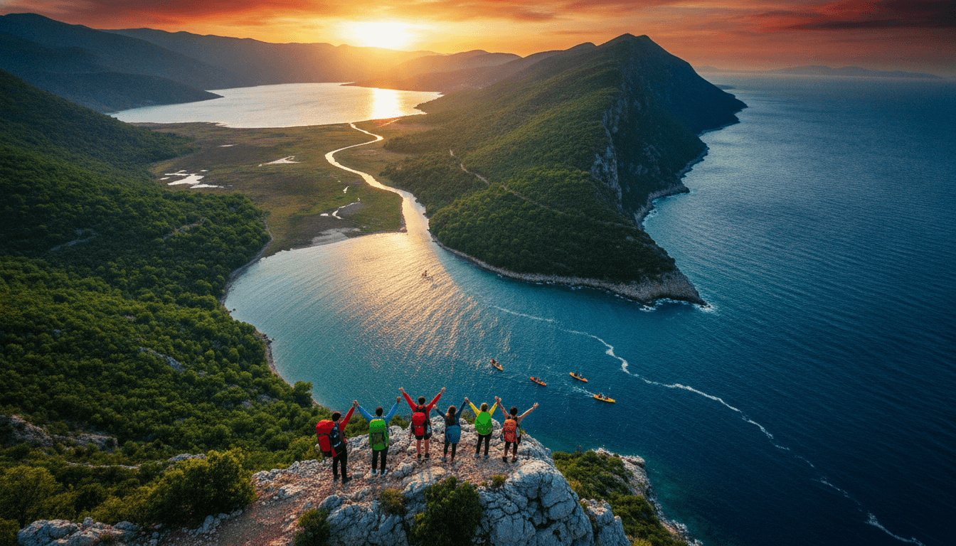 Source to Sea Kayak Journey: Lake Skadar to the Adriatic (Self-Launched)