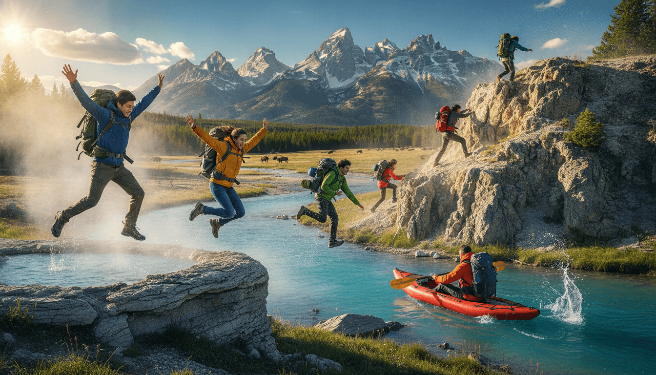 Yellowstone & Grand Teton 4-Day Self-Launched Wildlife Adventure